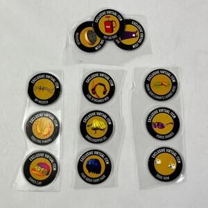 Roblox Virtual Item Code Tokens Lot x11 Unused SHIPPED Shred Doge Row Soulfire